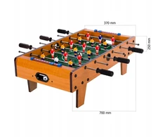 Stalo futbolas 70x37x25cm