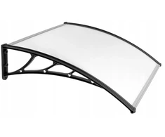 Gockowiak Bipohome "Eko" plastikinis stogelis 80x150 cm - juodas