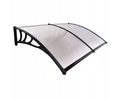 Gockowiak Poland MAKO DUO plastikinis stogelis 100x200 cm - juodas