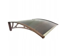 Stogelis virš durų Metal-gum, 150x100 cm, rudas