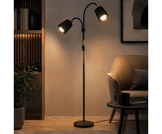 Toršeras LEDTechnics, 170 cm, juodas