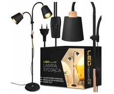 Toršeras LEDTechnics, 170 cm, juodas