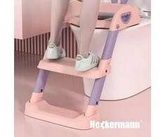 Tualeto sėdynė su laipteliu Heckermann