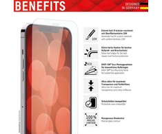 „Apple iPhone 14 Real 2D“ ekrano stiklas „Displex Transparent“.
