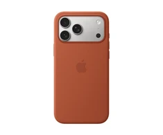 Apple iPhone 17 Pro Max Silikoninis dėklas with MagSafe – Terra Cotta