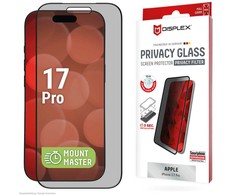 Apple iPhone 17 Pro ekrano apsauga nuo nukritimo (visas dangtelis) MM, gamintojas Displex Juodas