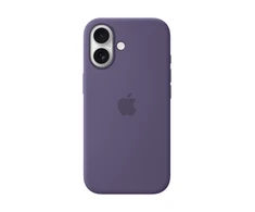 Apple iPhone 17 Silikoninis dėklas with MagSafe - Violetinė Fog