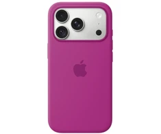 Apple iPhone 18 Pro Silikoninis dėklas with MagSafe - Magenta - MK8T4ZM/A