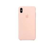 Apple iPhone XS Max Silikoninis dėklas - Rožinio smėlio