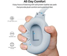 Ausinės Tozo Bluetooth Headphone H20 T12052 Mėlyna Mėlyna