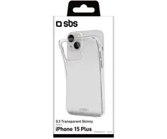 Dėklas „Apple iPhone 15 Plus“ plonas dangtelis su SBS skaidrus