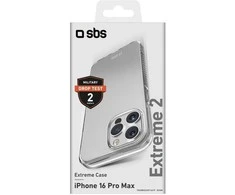 Apple iPhone 16 Pro Max Extreme X2 dėklas, SBS, skaidrus