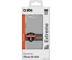 SBS dėklas Apple iPhone 16e Extreme X2 telefonui, skaidrus