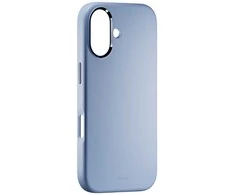 Puro Pure Icon Mag Pro Liquid Silicone dėklas skirtas Apple iPhone 17, MagSafe Compatible, with Camera Protection and Aluminum Mygtukai – Mėlyna
