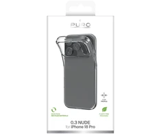 Dėklas Apple iPhone 18 Pro Cover 0.3 Nude by Puro Transparent