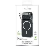 Dėklas Apple iPhone 18 Pro Cover 0.3 with Magsafe by Puro Transparent