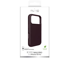 Dėklas Apple iPhone 18 Pro Cover "ICON" Magsafe by Puro Bordo