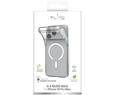Dėklas Apple iPhone 18 Pro Max Cover 0.3 with Magsafe by Puro Transparent