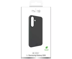 Dėklas Samsung Galaxy S26 Silicon "ICON" Cover by Puro Juodas