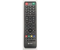 eStar Distancinis Remote control s-size TV 32D4T2 22D4T2 24D4T2 Juodas