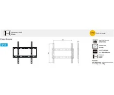 eStar TV Laikiklis/Wall mount 22"65"50kg B42