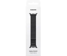 „Samsung Galaxy Watch9“ medžiaginis dirželis (M/L) Juodas