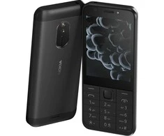 Mygtukinis telefonas Nokia 230 (2024), Dual SIM, Juodas