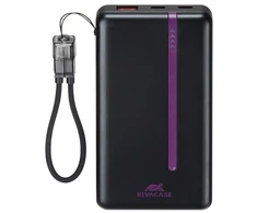 RIVACASE VA2311 Power Bank 10000 mAh QC/PD 22.5W Juodas