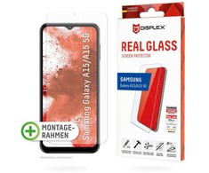 E.V.I. Samsung Galaxy A15/15 5G 5G Tikras 2D stiklas, pagamintas iš „Displex Transparent“