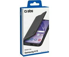 Dėklas Samsung Galaxy A15 5G Wallet Lite Case By SBS Juodas