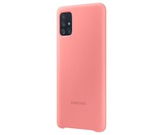 Dėklas Samsung Galaxy A51 Silikoninė Nugarėlė Rožinė