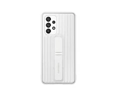 Dėklas Samsung Galaxy A53 5G apsauginis stovimas dangtelis Baltas