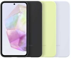Dėklas PA356TBEGWW Silicone case for Samsung Galaxy A35 Juodas (Juodas)