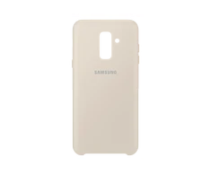 Samsung Galaxy A6+ (2018) dėklas Dual Layer (Auksinis) PA605CFE 