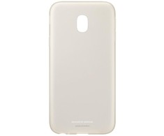 Samsung Galaxy J3 (2017) silikoninis dėklas (Auksinis) AJ330TFEG 