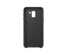 Galaxy J6 dviejų sluoksnių dėklas (Juodas)