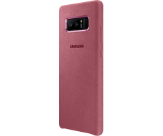 Dėklas Samsung Galaxy Note 8 nugarėlė Alcantara Rožinė