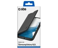 Dėklas Samsung Galaxy S23 Wallet Lite Case By SBS Juodas