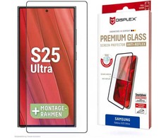 „Samsung Galaxy S25 Ultra“ pilnai apsaugotas nuo atspindžių „Displex“ skaidrus stiklas
