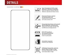 Samsung Galaxy S26 Ultra Premium ekrano stiklas su antirefleksiniu efektu, pagamintas iš „Displex“ skaidraus stiklo.