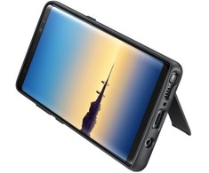 Samsung Note 8 Apsauginis Atverčiamas Dėklas Juodas