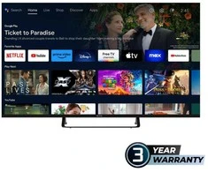 Televizorius eSTAR Android TV 43"/101cm 2K FHD LEDTV43A1T2 Juodas