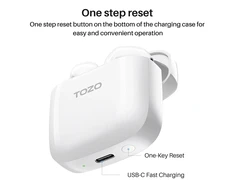Ausinės TOZO A3 Pro TWS Bluetooth Earbuds Baltas