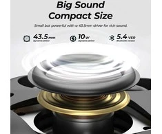 Tozo SoundGo Nešiojama kolonėlė Bluetooth Juodas