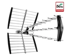 TV Antena eSTAR T-1116 UHF Triplex LTE Juoda