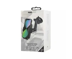 Universal Car Holder with Suction Cup by Musthavz Juodas