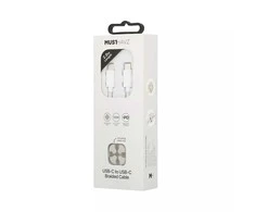 USB-C to USB-C Braided Cable 2.0 m 100W by Musthavz Baltas