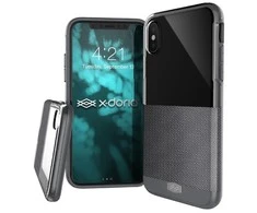 Dėklas X-Doria Apple iPhone X Dash Nugarėlė Xdoria Balistinio Nailono Pilka