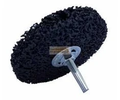 Abrazyvinis šlifavimo diskas juodas Ø 100 mm x16 mm mont. anga