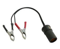 Adapteris akumuliatoriaus ir žiebtuvėlio lizdo perėjimas